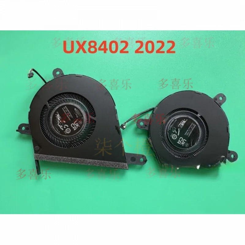 

EE Original for ASUS Zenbook Pro14 Duo OLED UX8402Z CPU+GPU COOLING FAN R+L 2022