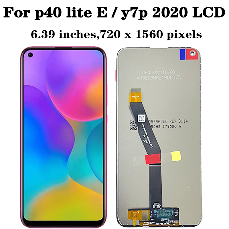 ART-L28 ART-L29 Y7P 2020 Display Replacement For Huawei P40 Lite E