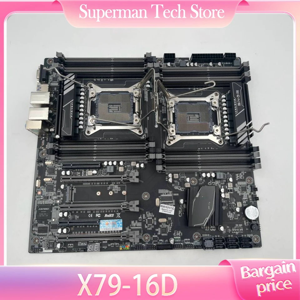 x79　2台　x99　1台　ジャンク Amazon.com: Desktop Motherboard, Powerful X99 Dual CPU Motherboard