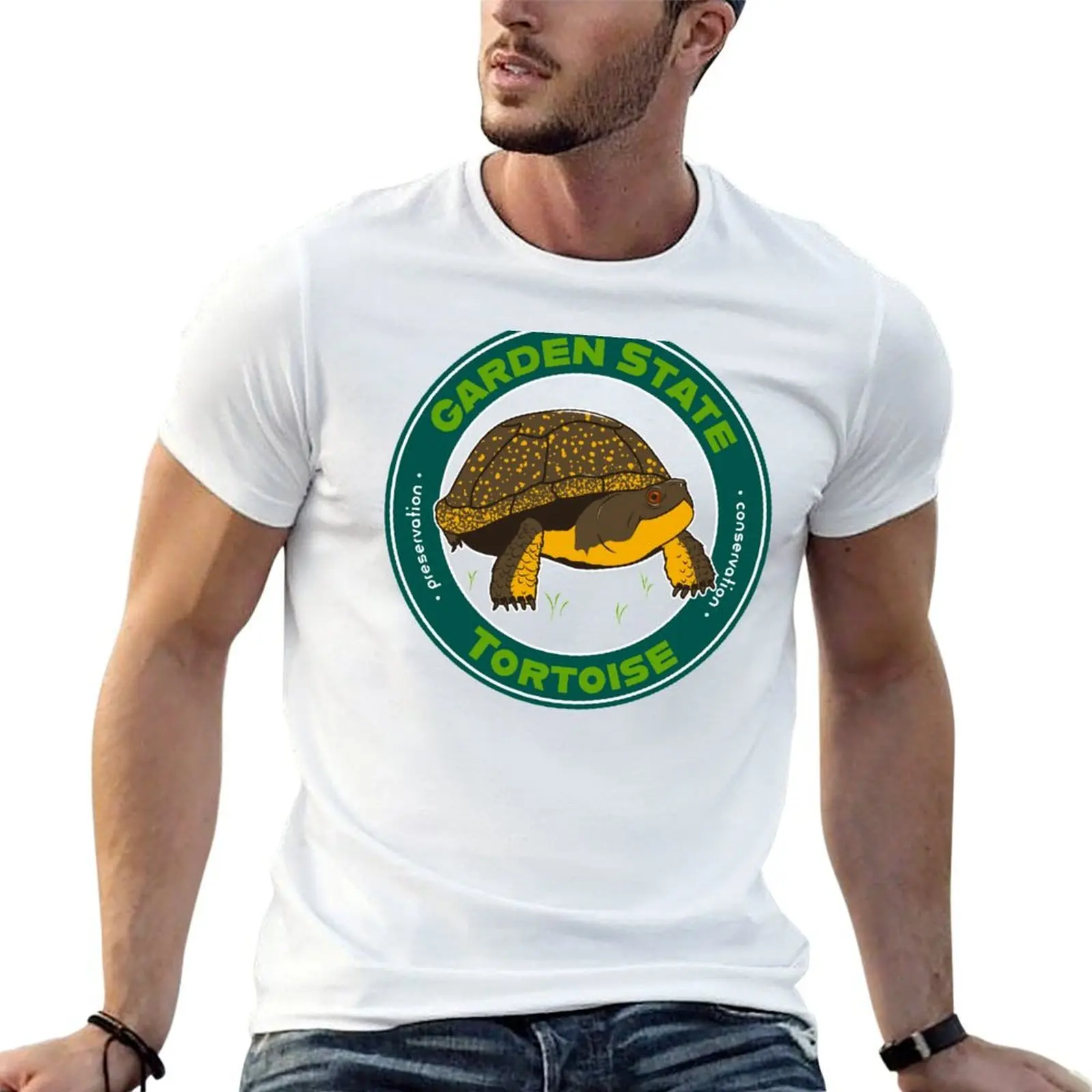 Garden State Tortoise: Blanding's Turtle T-Shirt summer 2026 Funny t-shirts t shirts for men cotton