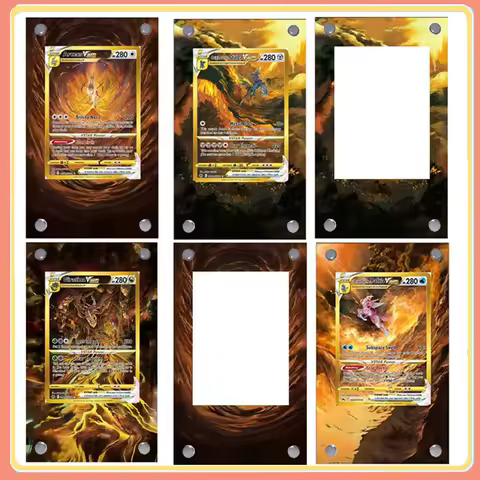 Pokemon Arceus Dialga Palkia Giratina Acrylic Extended Painting Stuck Brick Anime Classics Game Collection Card Display Stand
