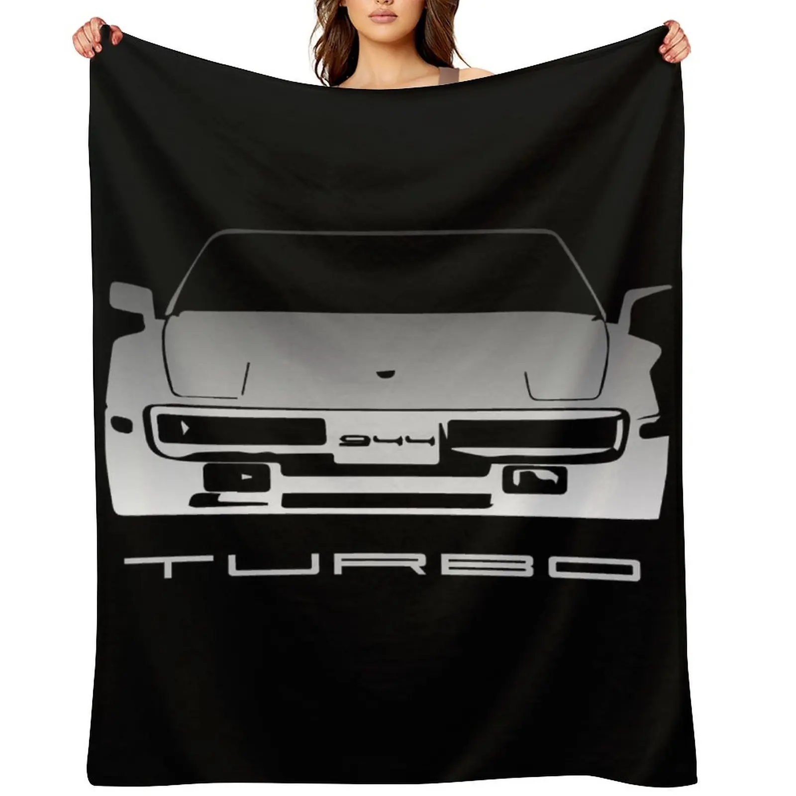 

Vintage 944 Turbo Stencil Throw Blanket Blankets For Bed Moving for babies Decorative Sofa Blankets
