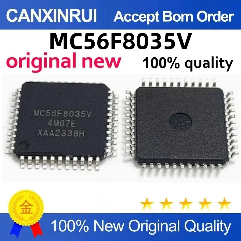 العلامة التجارية الجديدة الأصلية MC56F8035V حزمة QFP-44 تحكم رقاقة ic MCU الأصلي حقيقية