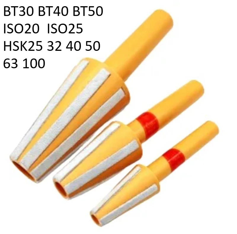 Taper Wiper Cleaning Bar BT30 BT40 BT50 HSK63 HSK32 HSK40 HSK50 Spindle Cleaner For Cnc Machine Tool Holder Clean