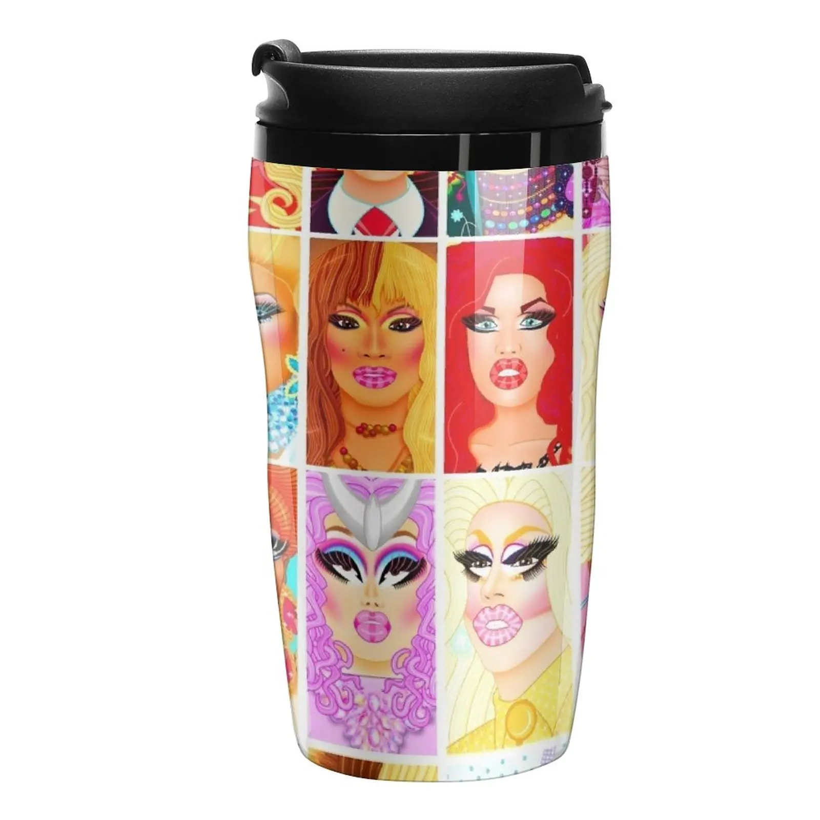 DRAG QUEEN ROYALTY Travel Coffee Mug Cup Set Set Insulated Cup For Coffee Thermal Glass For Coffee Sets Of Te And Coffee Cups