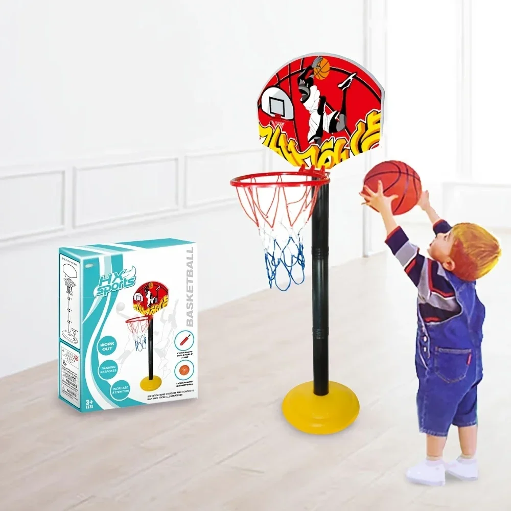 Kids Adjustable Basketball Hoop Indoor/Outdoor Fun Boy Basketball Outdoor Basketball Sport Toys for Kids Baby Toys Children Toys