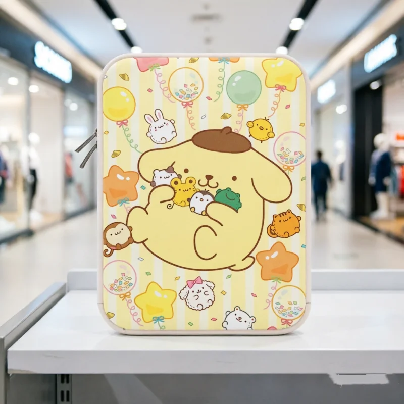 

New Anime Pompom Purin Hello Kitty Kuromi Laptop Sleeve Soft Cover 10 11 12 13 14 15 Inches Suitable for Macbook Huawei HP Gift