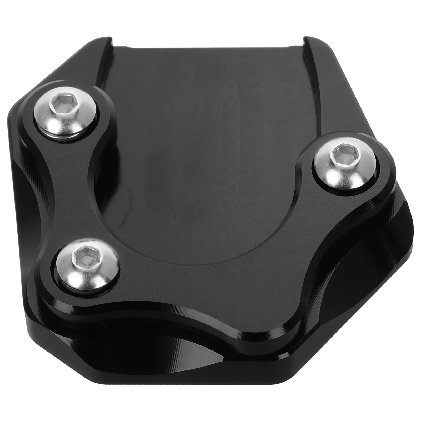 Motorcycle Extended Leg Brace Front Foot Pegs Stand Feet Side Plate Pad Extension Kickstand Aluminum Alloy Pads