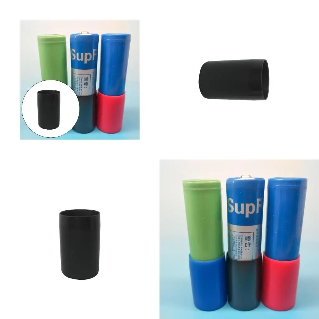 4XFC 18650 to 21700 20700 Battery Adapter 18650 Sleeve Batteries Protective Battery Holder Accessories Battery Converter