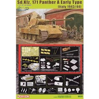 Dragon Military Model 6920 1:35 Scale Sd.Kfz.171 Panther Ausf.A Italy1943:44 TankAssembly kit Toy Birthday Gift