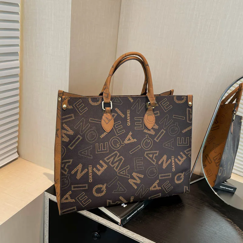 حقائب اليد العصرية للنساء بسيطة سعة كبيرة حقيبة كتف المرأة أكياس التسوق حقيبة أنيقة Bolso Marca Lujo Sukмка Sac