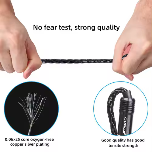 8core MMCX 2Pin 0.78mm A2DC Silver Plated Earphone Cable  3.5mm Balanced Headset Audio Jack Cable For SE315 SE425 LS50 LS70 E40 - Image 2