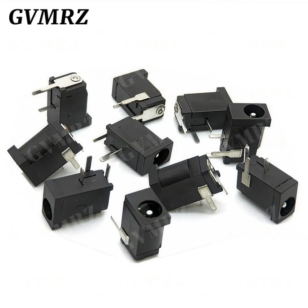 10 個 DC-002 3.5*1.3 MM オス DC プラグ/DC 電源ジャックメス充電ソケット 3.5x1.3mm ミニ DC ソケットメス 3.5x1.1 mm コネクタ