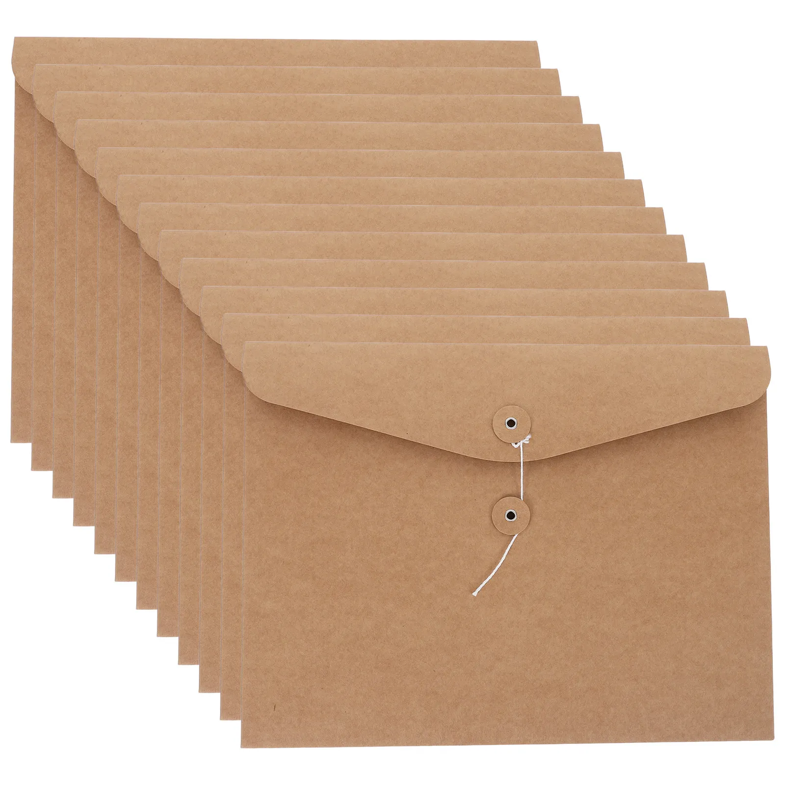 12pcs-a4-kraft-paper-envelopes-with-string-tie-closure-document-envelopes-expandable-filing-wallets-for-office-folder-booklet