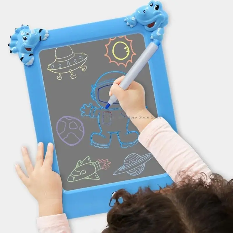 Kinder Message Board Drawing Doodle Board für Kleinkind 3/4/5/6/7 Kunst Lernspielzeug Elektronisches Geschenk für den