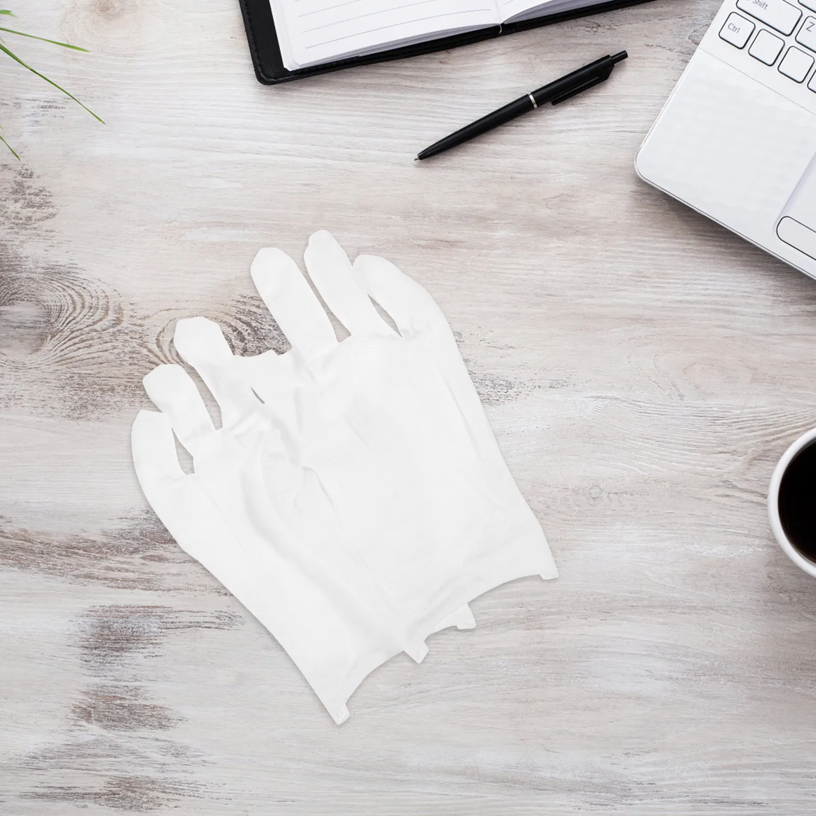 

12 Pairs Cotton Gloves For Adult Women Men White Working Gloves Soft Moisturizing For Dry Hands Work Protection Handwear