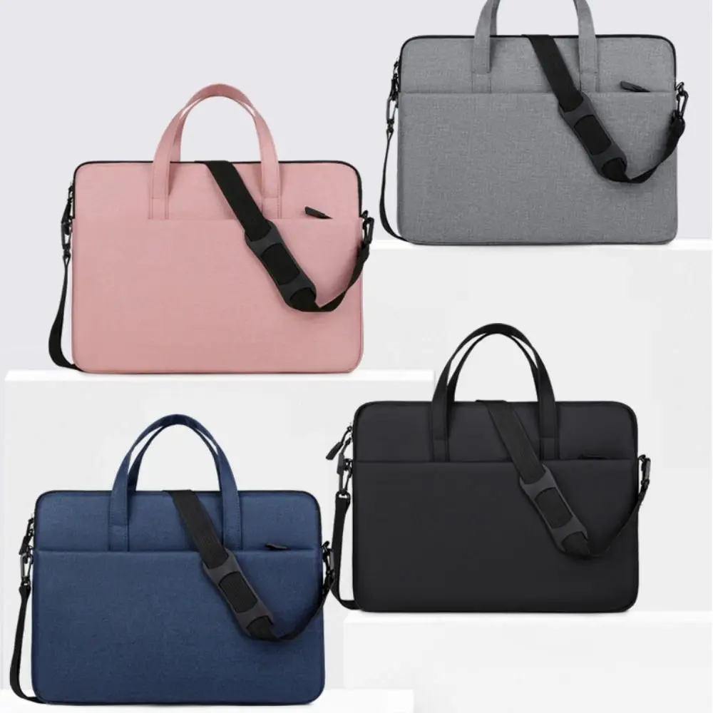 14inch Business Briefcases File Folder Bag Single Shoulder Laptop Handbag Waterproof Document Laptop Notebook Case Business