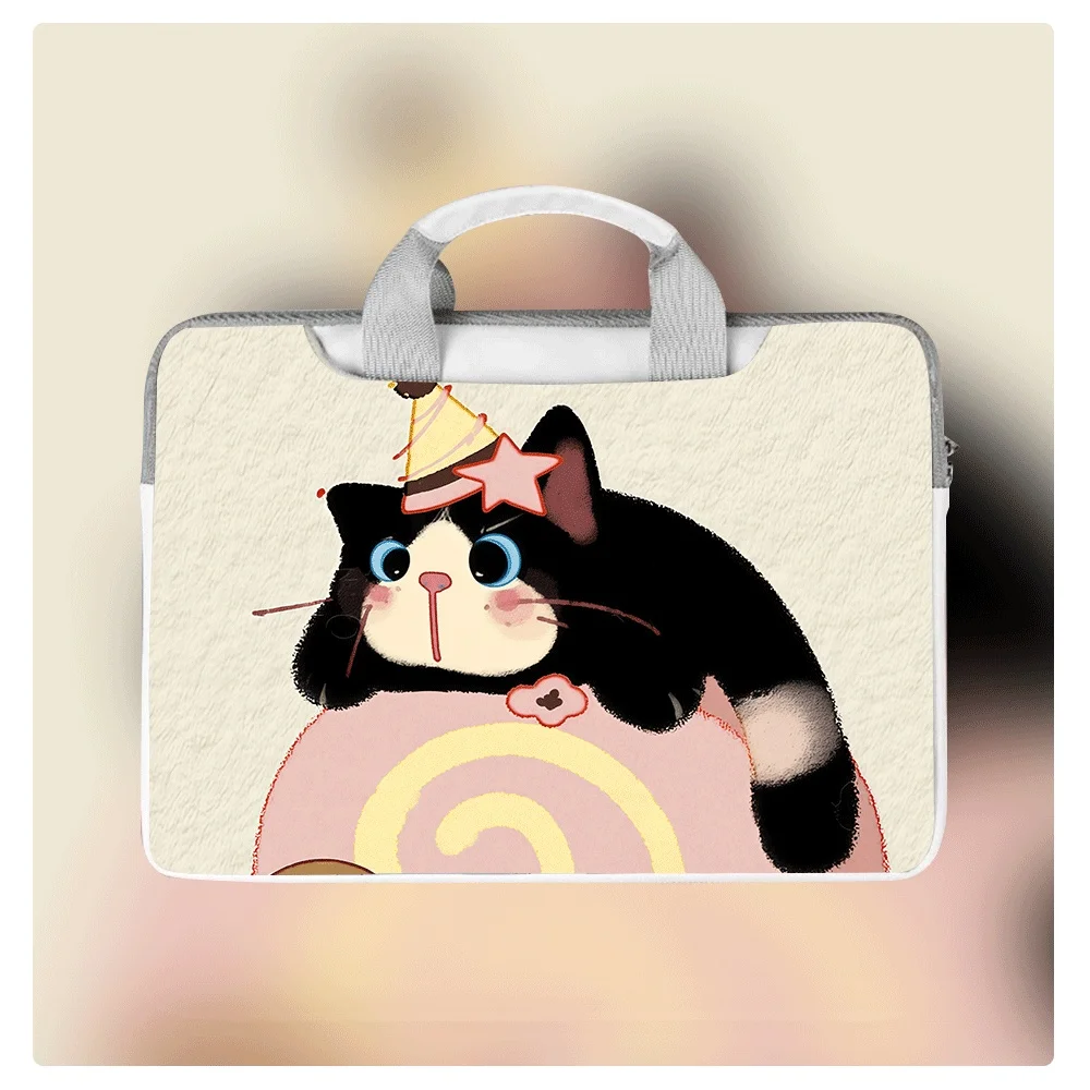 

Cute Cat Print Laptop Bag Cover Laptop Case for Macbook Case 12 13.3 14 15.6 16 Inch Macbook Air Storage Bag Briefcase Holiday