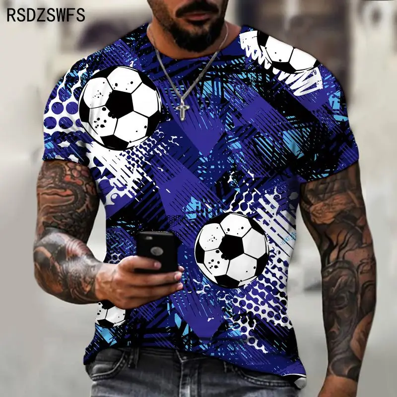 

Sexy designer 2021 original street football graffiti culture T-shirt short sleeve round neck Fashion Tops Men's T shirt