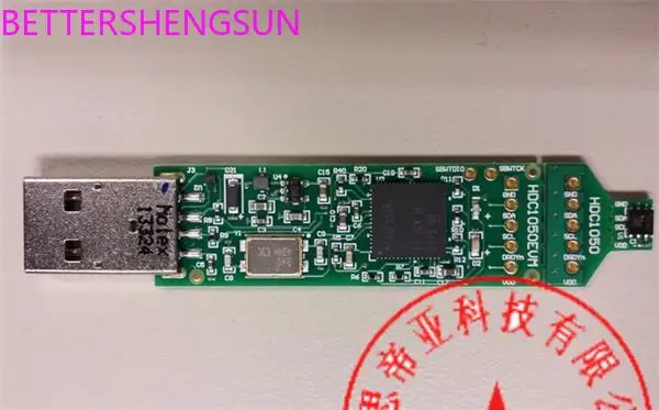 

HDC1050EVM low power humidity and temperature sensor evaluation module development board