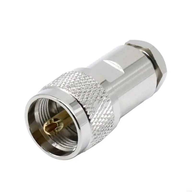 31BA Premium RF Adapter for Antenna Cable Robust SL16 Male Plug for RG59 LMR240 Coaxial Cable