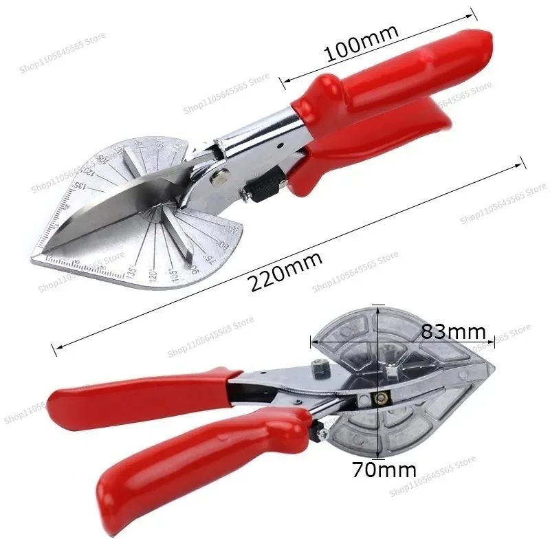 For Adjustable 45-135 Degrees Beveled Shear, Groove Clip Strip, Edge Banding, Buckle Strip Cutting Woodworking Tool