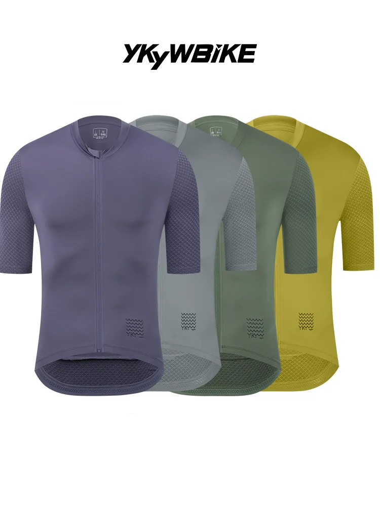 AliExpress YKYWBIKE Men's Classic Cycling Jersey Summer Bicycle Cycling Maillot Road Bike Breathable Clothing Pro Team Short Sleeve Shirt