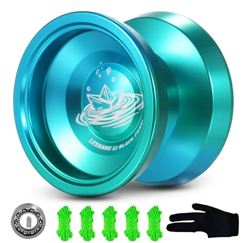 BEDW-LESHARE Yoyo Magic Yoyo Professional Alloy Competition Yoyo Ball For Teenagers Durable Easy Install