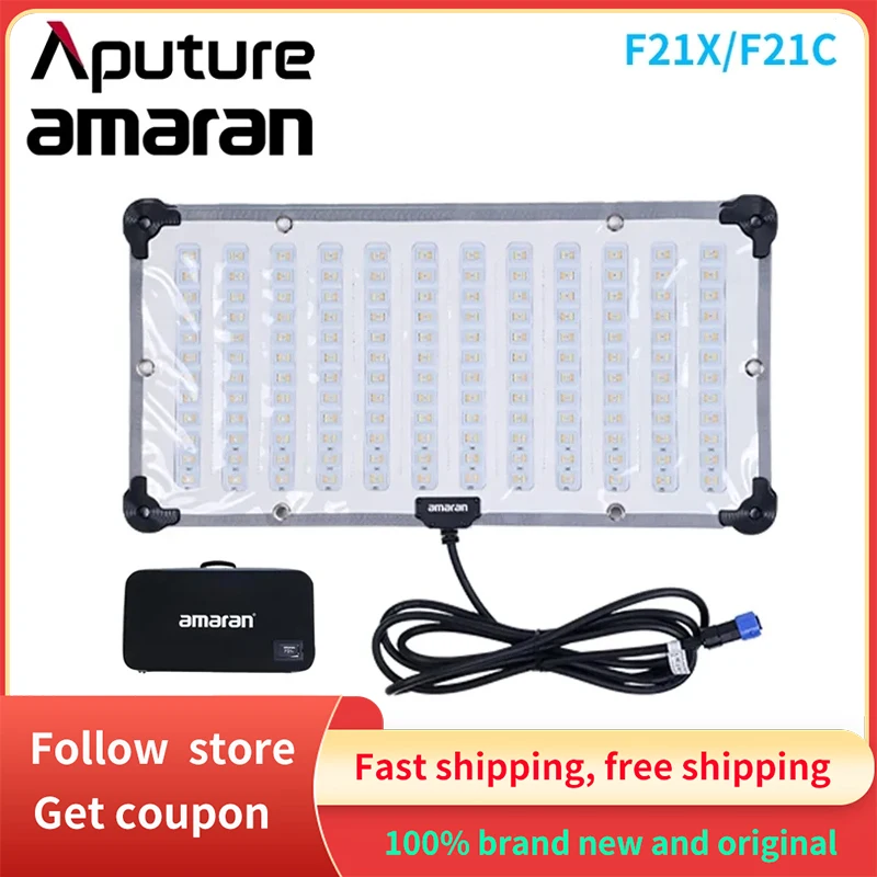 

Aputure Amaran F21C/F21X 2500-7500K Flexible Color Video RGBWW Full Light Studio Lamp with Grid Softbox