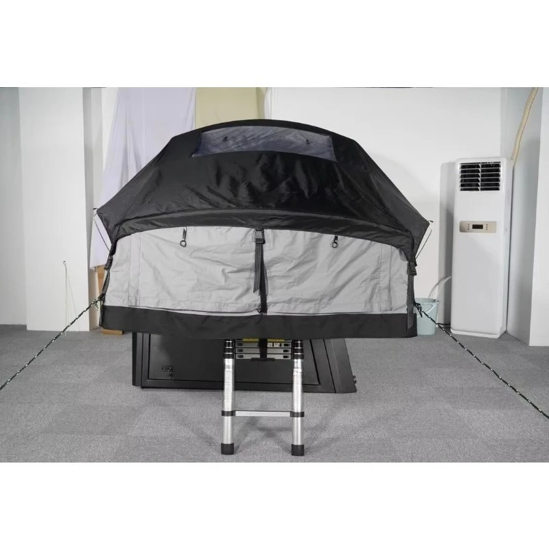 Outdoor Camping Top Round Soft Car Roof Tent Top with Skylight