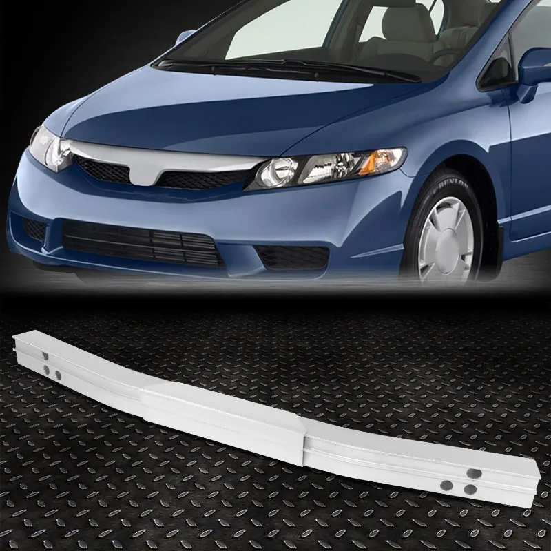 

US For 2007 2008 2009 2010 2011 Civic CSX Si Sedan/Type S Silver Aluminum Rear Bumper Reinforcement