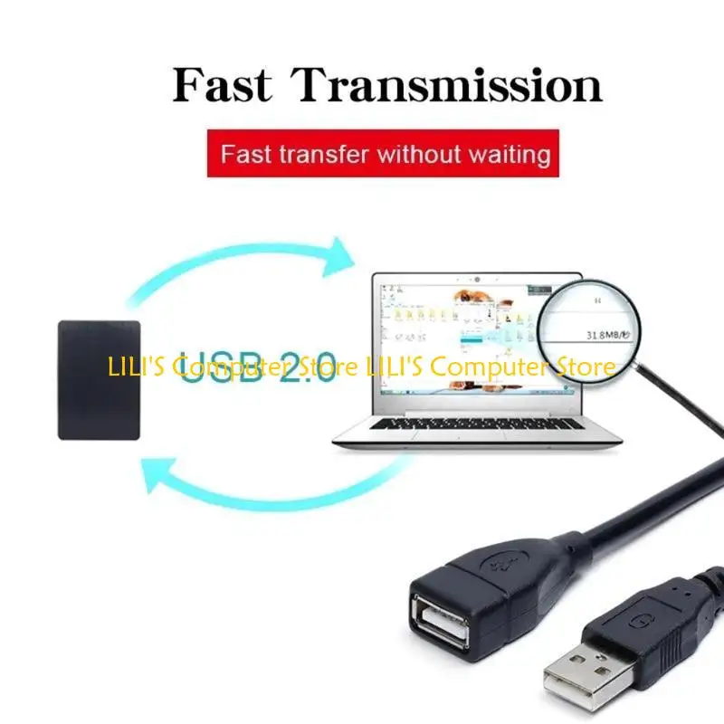 A52B Extensor USB 2.0 60/100/150 4 USB Tipo A Macho para Um Extensão Fêmea