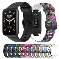 Printed Silicone Strap For Xiaomi Mi Band 7 Pro Bracelet Wristband Smart Watch Band