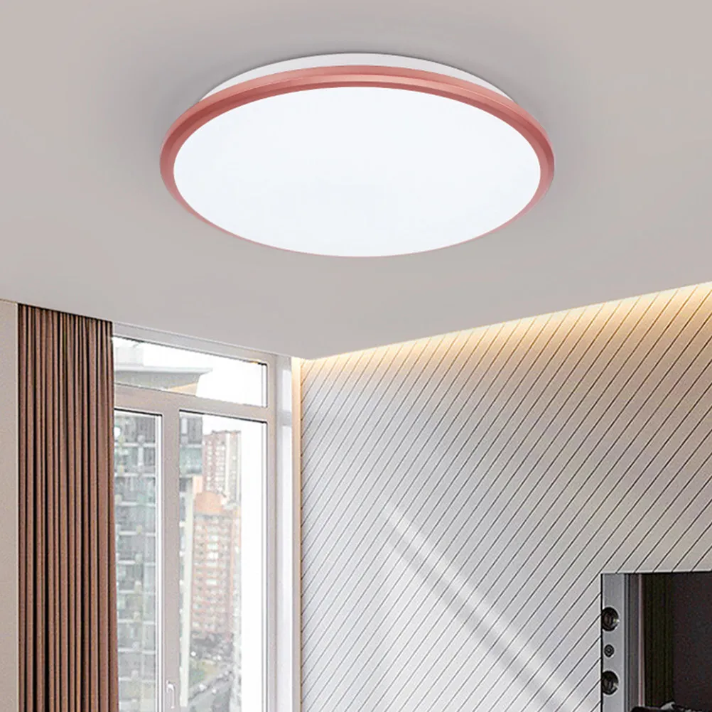 

1Pcs Ultra-Thin LED Ceiling Light Round Acrylic Lamp Shade High Light Transmission Rust-Proof Discoloration Resistant Modern