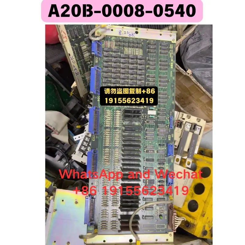 Used OEM disassembled parts A20B-0008-0540 IO board Functional test OK Quick delivery