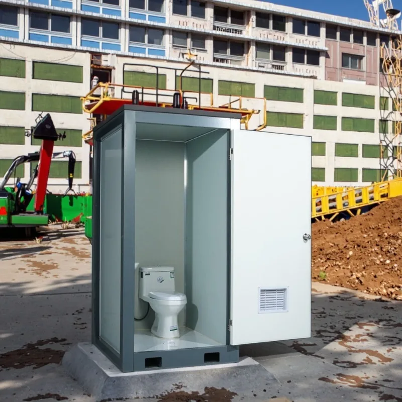 Movable Simple Bathroom Portable Container Portable Toilet  Wc Cabin Toilet Mobile Public Outdoor for Camp