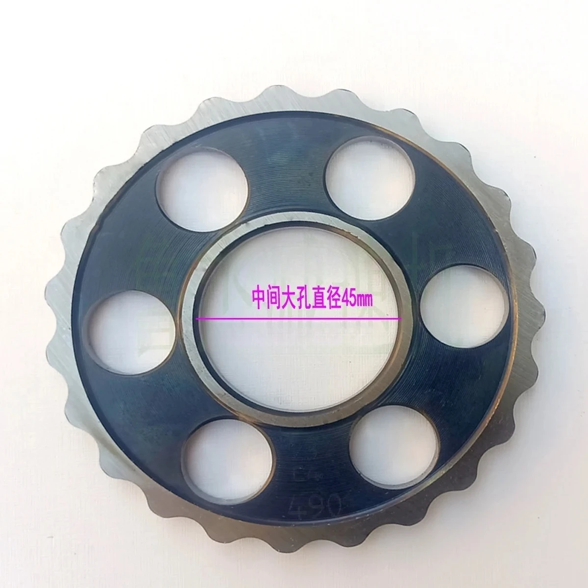 Special accessory for micro cycloidal reducer cycloidal wheel 6-hole gear plate tooth disc WB120 reducer swing plate