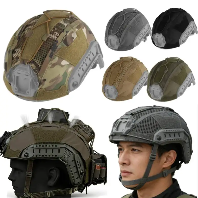 For WOSPORT FAST SF High-Cut Helmet Cover Military Gear Combat Fast Tactical Accessory Military Paintball Hunting Shooting Gear