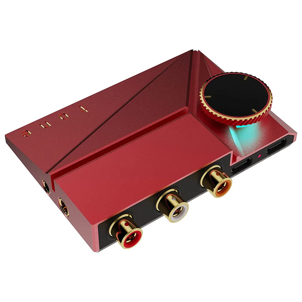 Khadas Tone2 Pro HiFi DAC Tragbarer Desktop-DAC AMP ES9038Q2M DAC Amplificador MQA 768K/32Bit und Native DSD512 für Home Audio 7