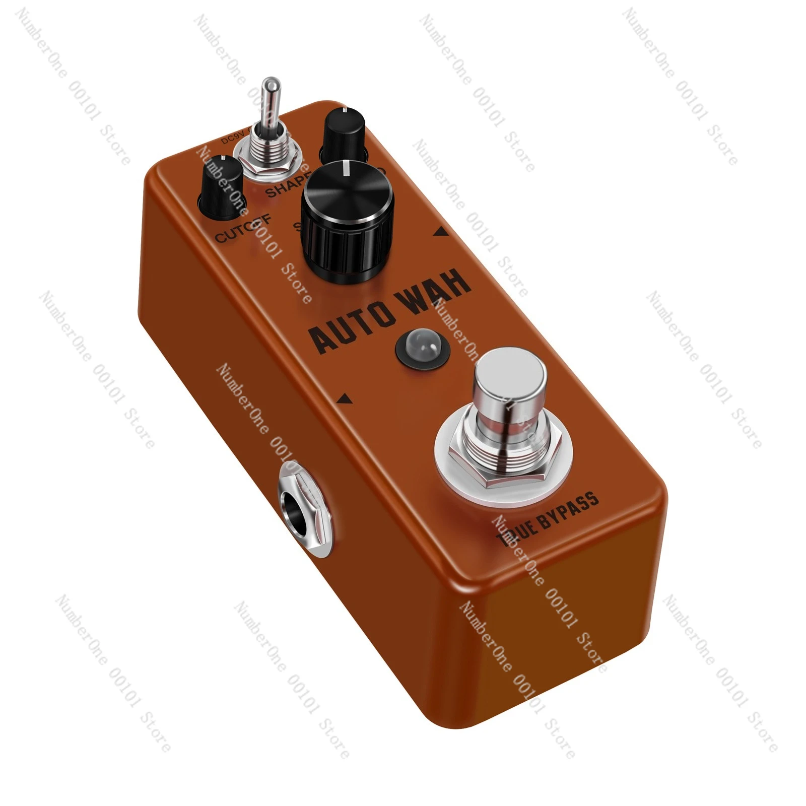 Electric Guitar Monoblock Overload Faz Distortion Delay Delay Chorus Vibrato Reverb