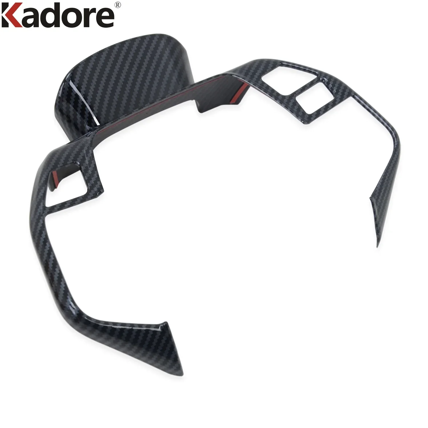 

Для Toyota Bz4x 2021 2022 2023 2024 2025 из углеродного волокна, крышка панели рулевого колеса автомобиля, накладка, внутренние молдинги, аксессуары