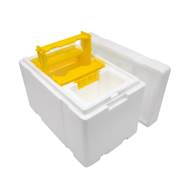 1 قطعة صندوق تربية النحل رغوة صندوق تربية النحل الملكة الملك خلية النحل صناديق التوليم بيت النحل معدات تربية النحل