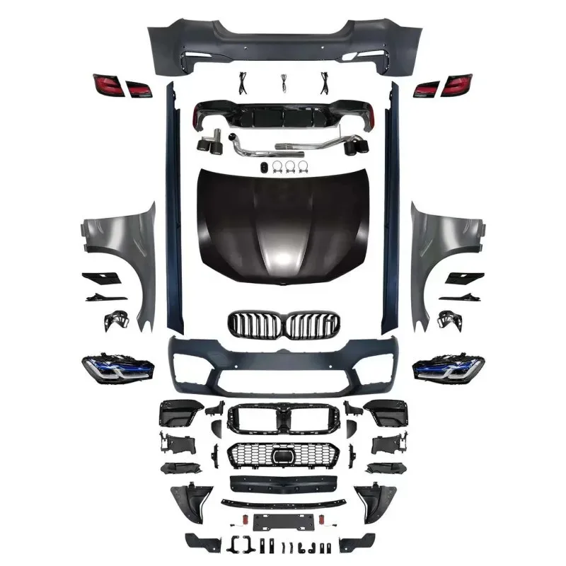 

Cc car Factory F10 F18 Modified G30 G38 MT M5 Grille Body Kit Front Rear Bumper Full Body Kit for 5 Series F10 F18
