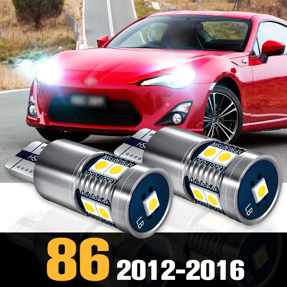 

2pcs Canbus LED Clearance Light Parking Lamp Accessories For Toyota 86 2012 2013 2014 2015 2016