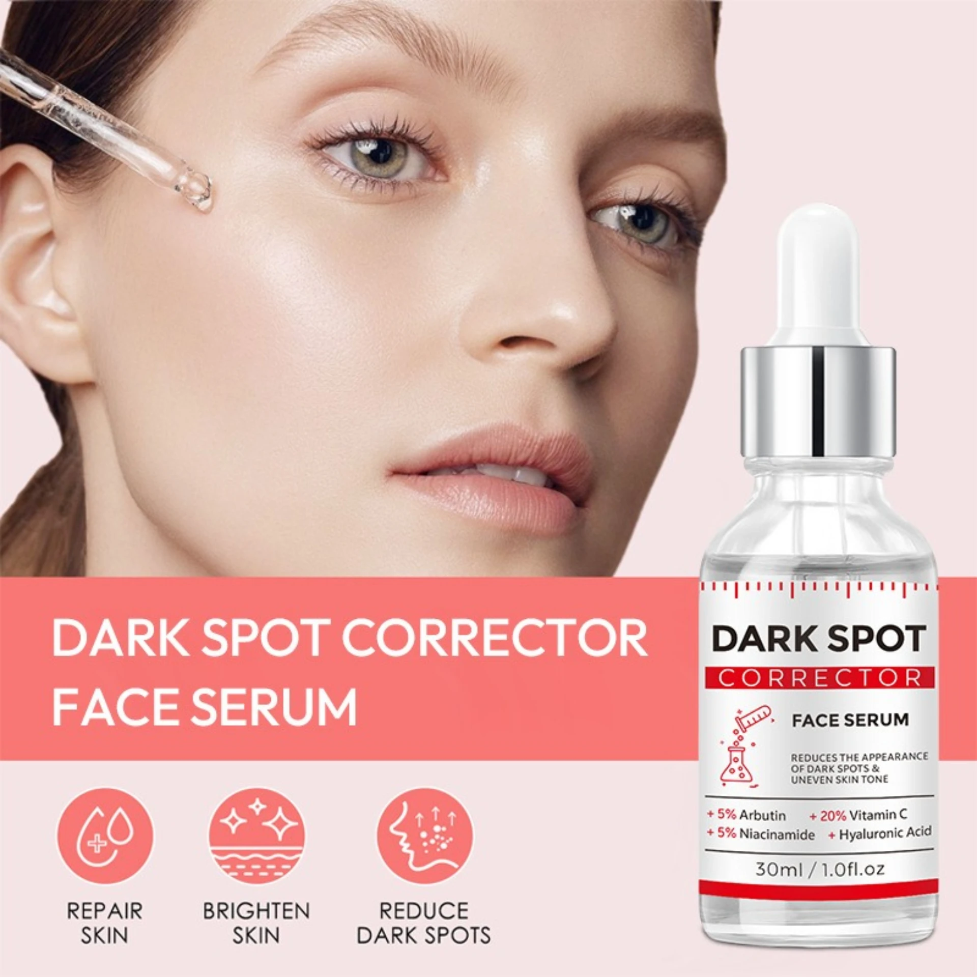 Niacinamide Serum Nourishing Moisturizing Rejuvenating Moisturizing Fading Spots Even Skin Tone Serum Skincare