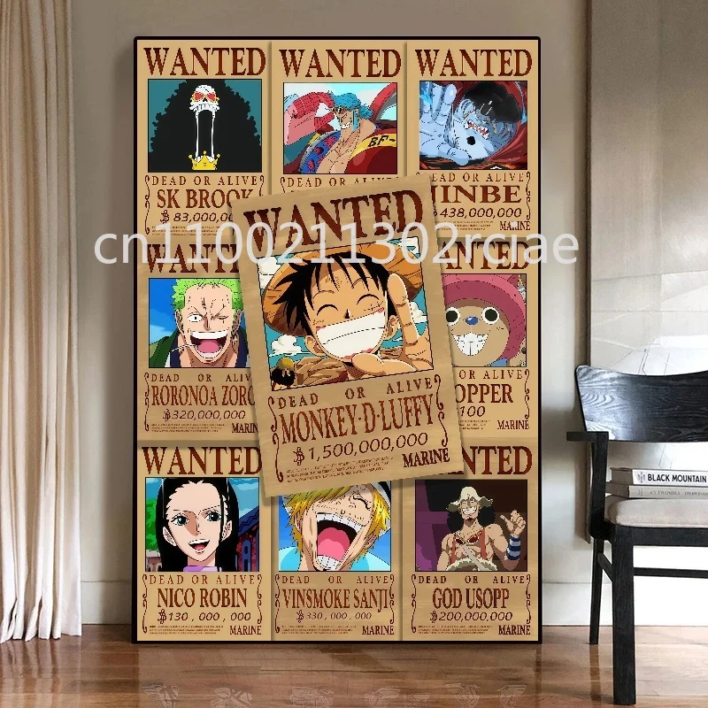 قطعة واحدة الكرتون المشارك شخصية زورو أراد الطلب صورة HD طباعة قماش اللوحة بار المنزل جدار الفن الديكور اللوحة هدية #2