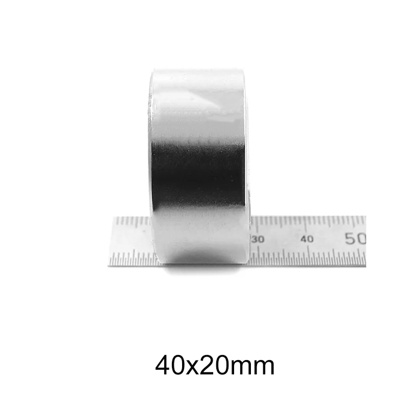 40x20 Thick powerful magnet 40x20mm Big Super Strong Round magnet 40*20mm For Home Refrigerators, Offices DIY 40*20