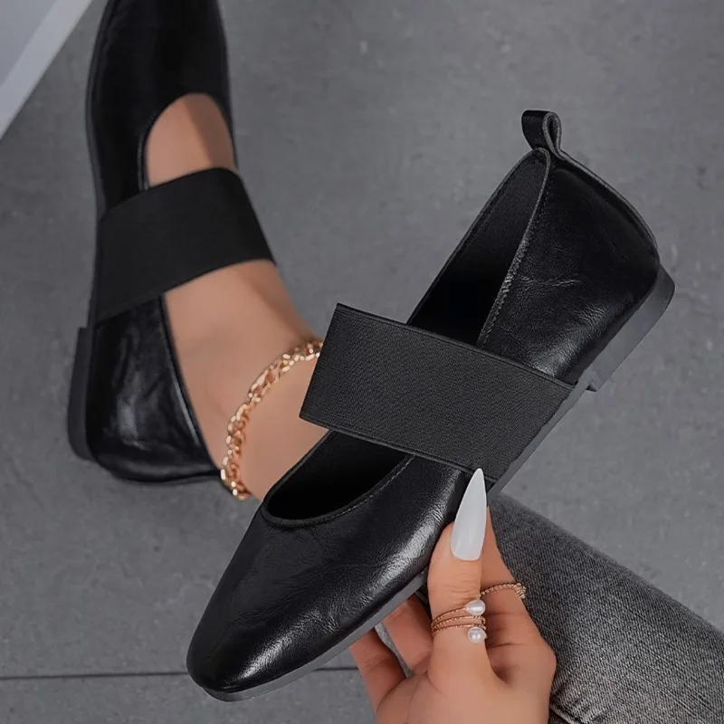 Ballet Flats for Women Designer Buckle Strap Women Shoes Soft Leather Light and Comfortable Loafers Ladies Trend Sneakers Women