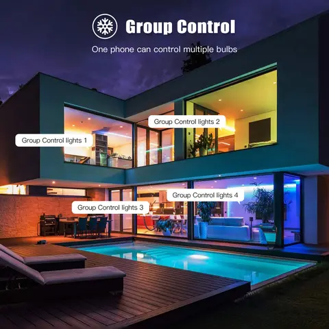 Tuya WiFi GU10 Smart LED-lampa Bluetooth GU10 Dimbara lampor Smart Life App-styrd spotlightlampa Fungerar med Alexa Google 10 best sales Tuya Smart-lampa - №2