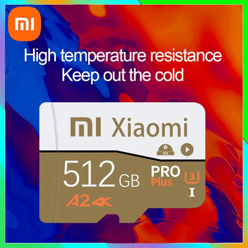 Xiaomi 2TB 1TB Memory Card Driving Recorder 128GB Micro SD Memory Card For Mobile Phone Earphone Speaker Cam Gaming Switch